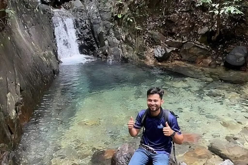 Spot di Air Terjun Telaga Tujuh